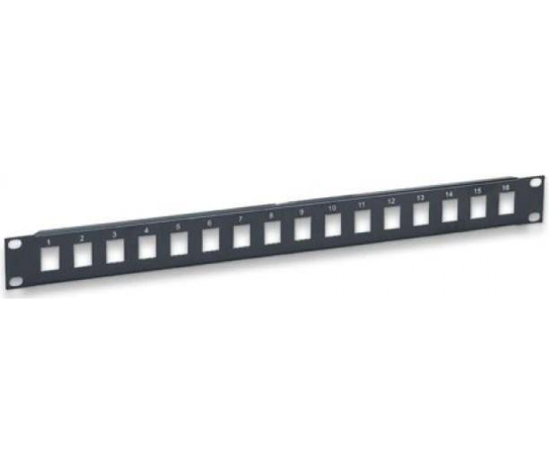 INTELLINET Patch Panel 16 portów otwarty do modulów Keystone 513593 - 1459100 - zdjęcie